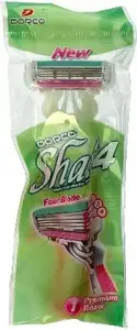 Одноразовая женская бритва Dorco Shai 4 с 4 лезвиями, 1 шт