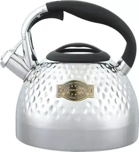 Stainless Steel Whistling Kettle Klausberg KB-7644, 3.0 L, Thick Base