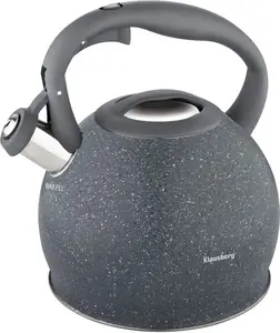 Klausberg kettle with whistle KB-7267, 3 L, marble finish
