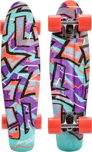 Skateboards Meteor Multicolor Graffiti — Meteor modelis D1239, violets