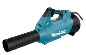 Handheld leaf blower Makita UB001CZ — 36 V battery, 252 km/h airspeed, 90 min runtime, 2.9 kg