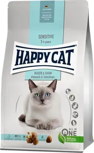 Сухой корм для кошек happy cat Sensitive Stomach & Intestines — для взрослых, 300 г