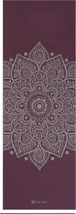 Yoga mat Gaiam 5 mm – Midnight Plum Sundial Flower (model 65734)