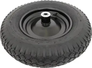 Wheel Home It 16" pneumatic rubber wheel with steel rim for mortar brush model 91811 - Home It