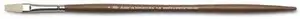 Brush SMARTMAX artists' oil synthetic hog flat size 4 — flat paintbrush for oil painting