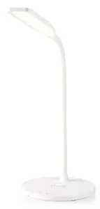 Table lamp Nedis LTLGQ4M2WT, LED 5.5 W, 2700 K min, ABS/rubber, 590×170×170 mm, 1.5 m cord, white