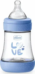 Детская бутылочка CHICCO P5 пластик с силиконовой соской 150 мл медленный поток
