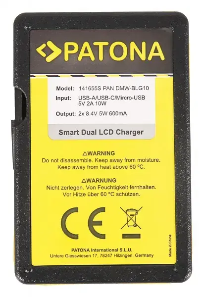 Зарядное устройство PATONA 141655 для фотоаппарата Photo 3