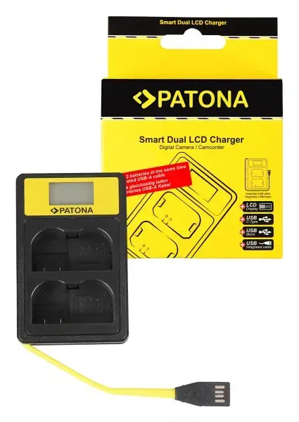 Akumulatoru lādētājs PATONA 141624 priekš Nikon, USB Photo 5