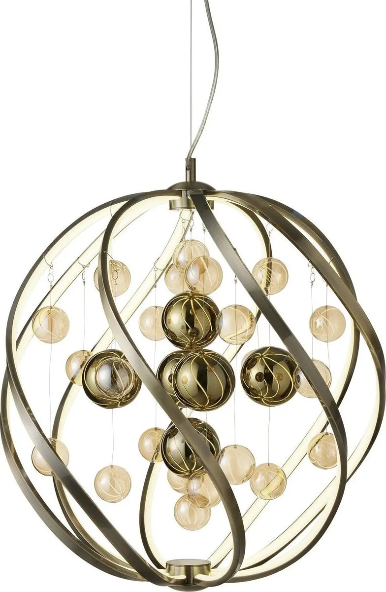 Chandeliers and floor lamps