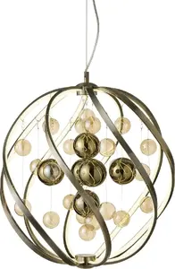 Ceiling Lamp nielsen_light LOFTLAMPE SOLAR 3000K Messing Antik