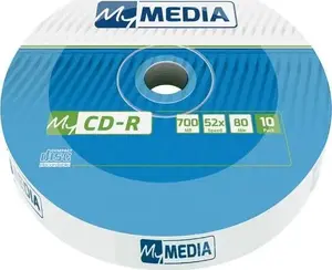 VERBATIM CD-R 700 MB 52x — Pack of 10 blank recordable discs