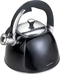 Kettle Klausberg KB-7410 with Whistle 2.2 L Capacity, Stainless Steel