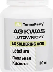 Flux Paste AG TermoPasty KWAS LUTOWNICZY 100 ml for soldering nickel-plated parts