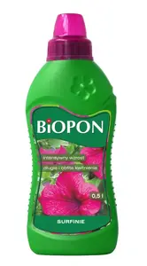 Liquid fertilizer for surfinias BIOPON 0.5 L (model BIOP1L)