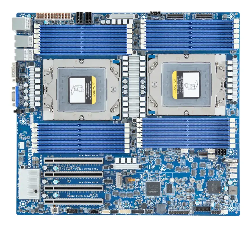 GIGABYTE MZ73-LM0 Socket SP5 материнская плата Photo 3