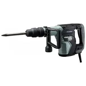 Перфоратор HITACHI H45MEY SDS‑Max 1150 Вт, 13.5 Дж, 1430–2850 уд/мин, 7.3 кг, чёрно‑зелёный
