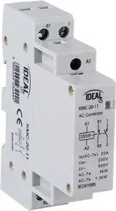 Модульный контактор Kanlux KMC-20-40 20 A 4 NO 0R 230 V AC (23241)