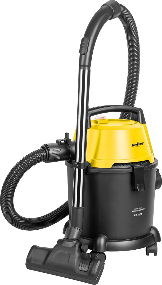 Industriāls mitro‑sauso putekļu sūcējs Rebel Tools