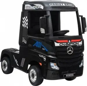 Электромашина на аккумуляторе LEAN Sport Mercedes Actros MP4 — черный лак