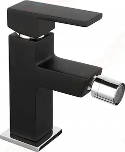 Bidet faucet FERRO BAT. ZICCO standing bidet mixer, black