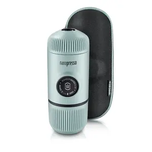 Portable Espresso Maker Wacaco Nanopresso Elements Arctic Blue — 18 bar, 80 ml, 71×62×156 mm