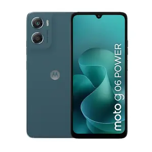 Смартфон Motorola moto g06 power — 6,88" (17,5 см), 4 ГБ RAM, 256 ГБ, 7000 мА·ч, Dual SIM, Android 15, синий