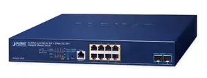 Managed Layer 3 8-Port 2.5GBASE-T PoE Switch D-Link MGS-6311-8P2X — 8×2.5G RJ‑45, 2×SFP+, 1U, blue