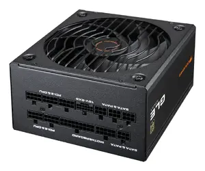 Блок питания SilentiumPC GLE 1000W ATX3.1 80 PLUS Gold, 1000 Вт, 20+4 pin ATX, вентилятор 135 мм, чёрный