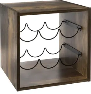 Wooden wine cabinet stand 5_five model 173614 — compact 31x31 cm
