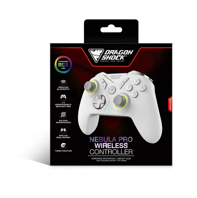 Геймпад CANYON Dragonshock Nebula Pro White Photo 5