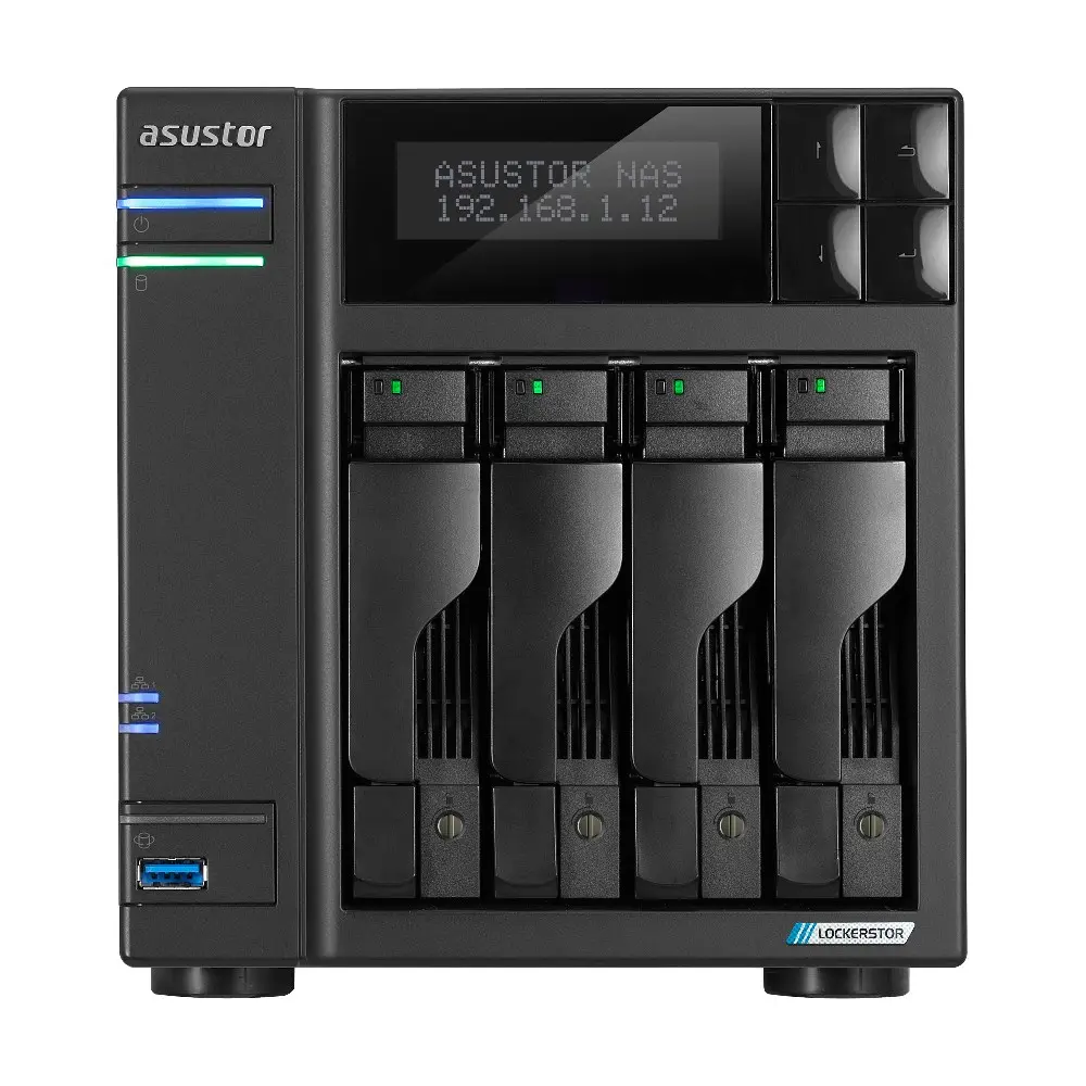 NAS Asustor LOCKERSTOR 4 Gen2+ — Intel N5105, 4 ГБ Photo 7