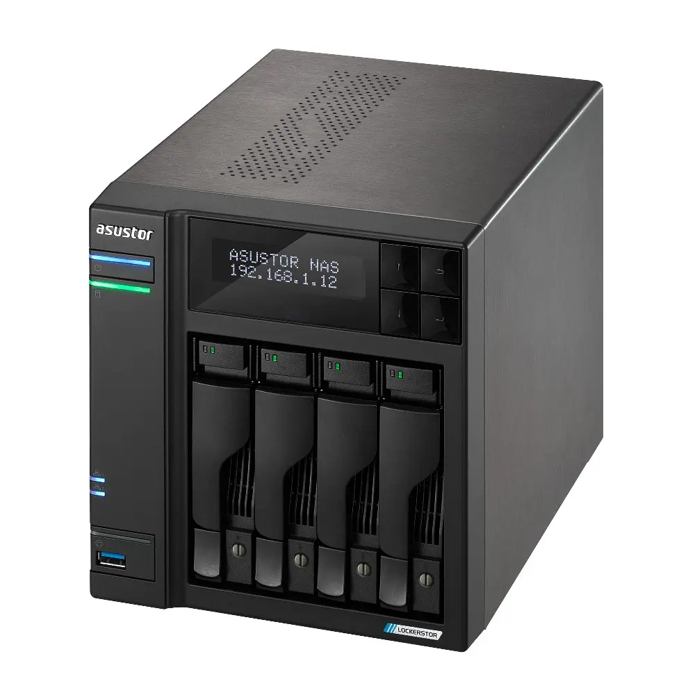 NAS Asustor LOCKERSTOR 4 Gen2+ — Intel N5105, 4 ГБ Photo 10