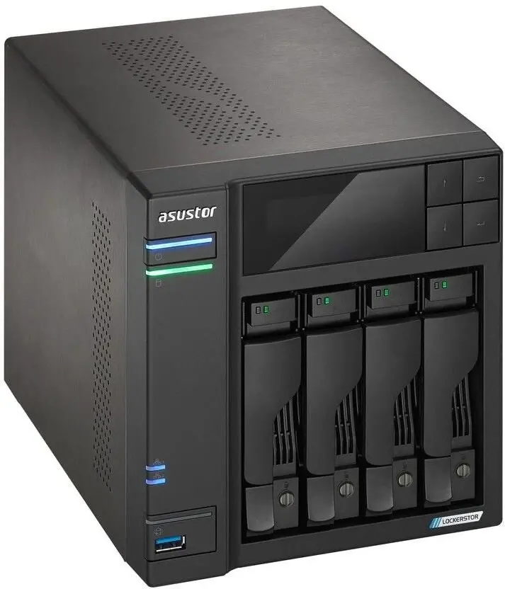 NAS Asustor LOCKERSTOR 4 Gen2+ — Intel N5105, 4 ГБ Photo 14