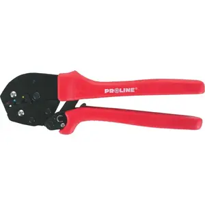 Cable crimper Proline 28492 — hand crimping tool for cable terminals, 1 pc