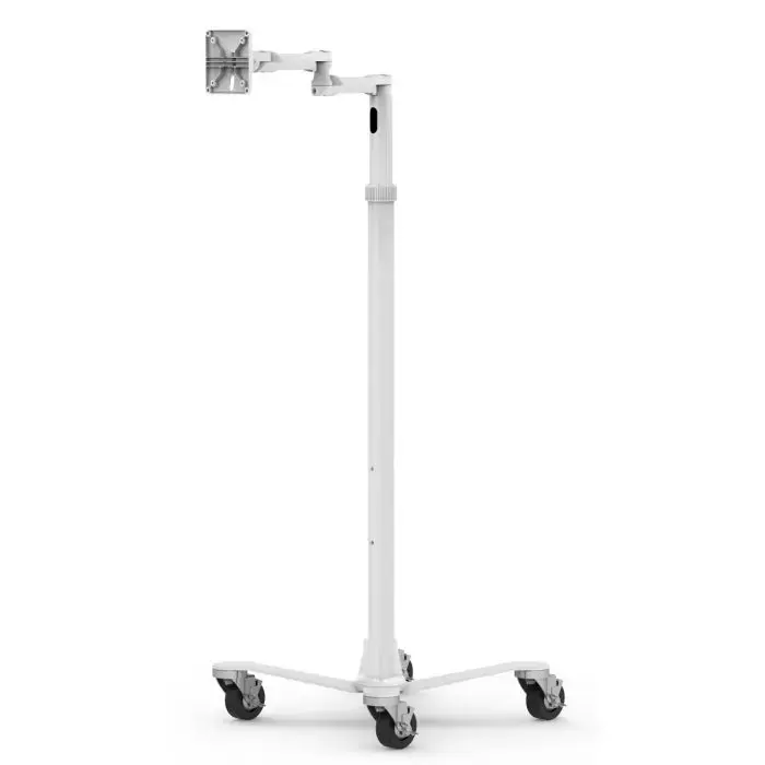 Medical Rolling Cart Extended — Maclocks Compulocks Photo 2