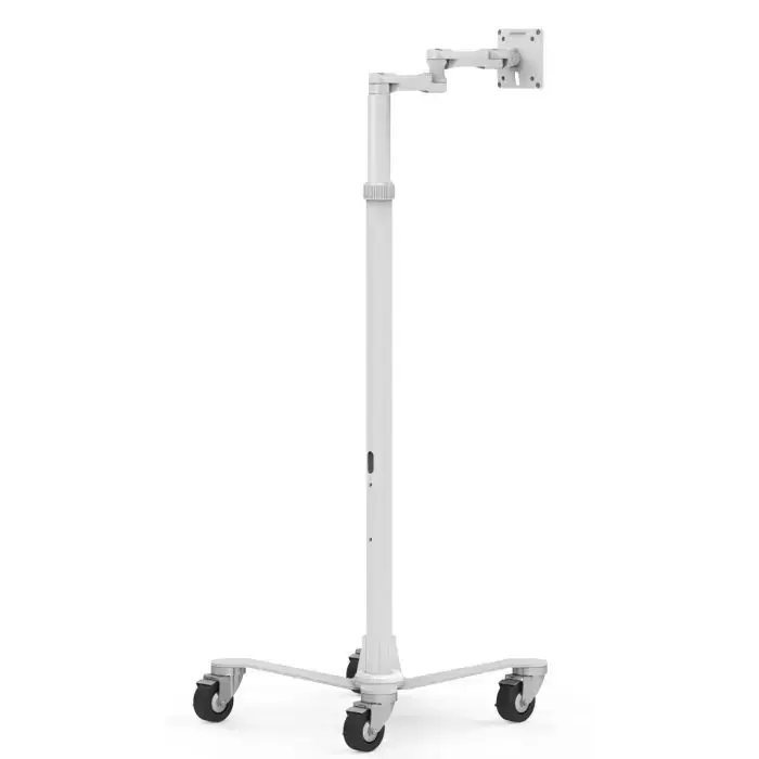 Medical Rolling Cart Extended — Maclocks Compulocks Photo 3