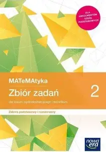 Workbook Nowa Era MATeMAtyka LO 2 ZPR Zbiór zadań w.2020 — student exercise collection for secondary mathematics