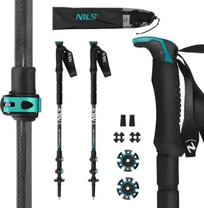 Trekking Poles Nils Extreme TK8607 adjustable 65–135 cm carbon