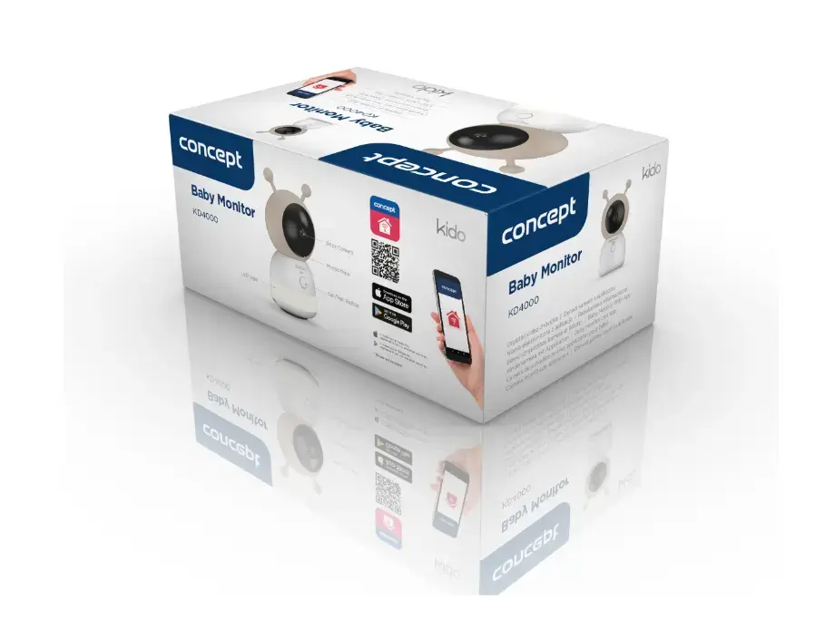 Concept Solution KD4000 video baby monitor Photo 2