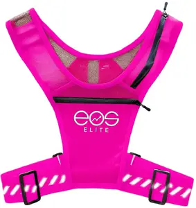 Skriešanas veste Pozostałe EOS ELITE UltraLight Pink — viegla treniņu veste