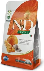 Mitrais kaķu barība Farmina Pet Foods N&D Kot 300 g Ķirbis ar sivēneli un apelsīnu