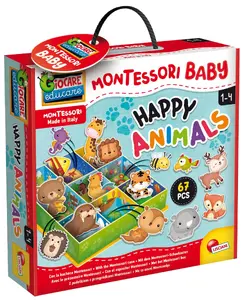 Обучающая игрушка Lisciani 92772 для детей 1–4 лет, для 1 игрока, разноцветная