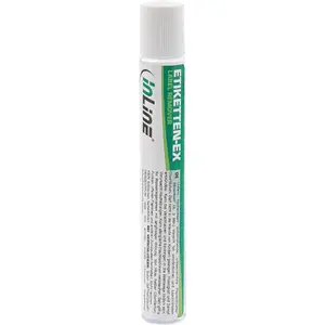Label and Sticker Remover spray InLine 15 ml, white, 22 g