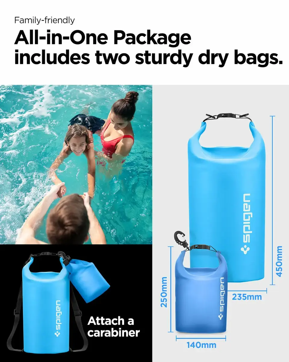 Dry Bag Spigen AquaShield A630 — 20L + 2L Photo 15