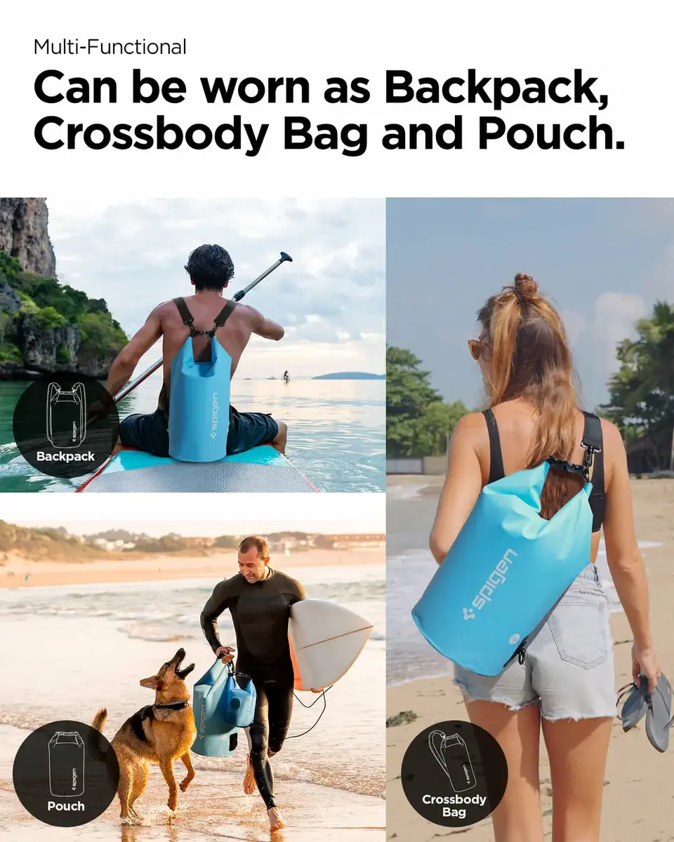 Dry Bag Spigen AquaShield A630 — 20L + 2L Photo 16