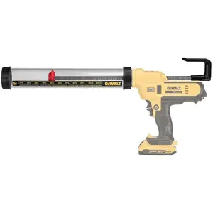 Power adhesive/caulk gun DeWalt DCE5801 – cordless electric applicator for cartridges, single pack