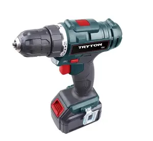 Cordless Drill Driver TRYTON TFV18 18 V with 1 x 1.5 Ah Battery