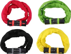 DUNLOP chain bike lock with combination, length 900 cm, model 296855-uniw