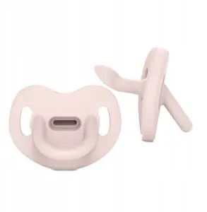 Knupis Canpol Suavinex SX Pro anatomisks 100% silikons 0–6 mēn rozā